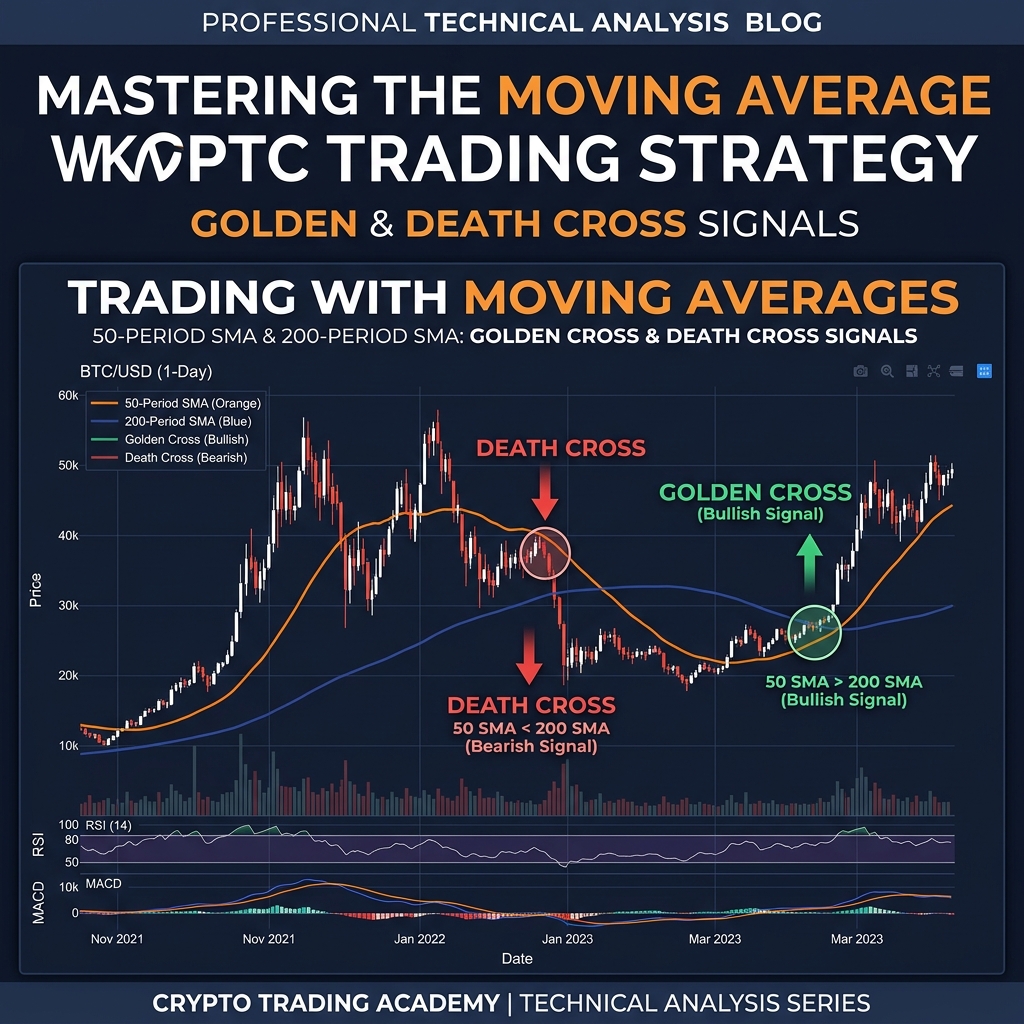 Moving Average SMA & EMA Trading Strategy